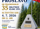 Vabilo na proslavo na Šentviški Gori